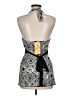 Wrapper Black Sleeveless Top Size M - photo 2