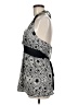 Wrapper Black Sleeveless Top Size M - photo 5