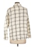 Blu Pepper 100% Cotton Plaid Ivory Long Sleeve Button-Down Shirt Size L - photo 2