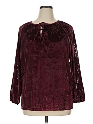 Roaman's Long Sleeve Blouse (view 1)