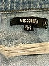 Missguided Blue Denim Jacket Size 8 - photo 3