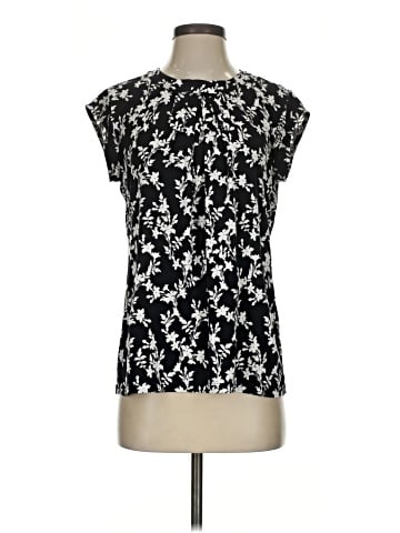 Karl Lagerfeld Paris Short Sleeve Top (view 1)