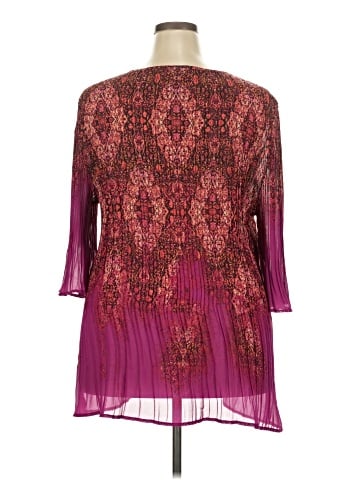 Catherines 3/4 Sleeve Blouse (view 2)