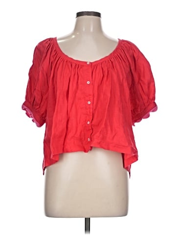 Tuckernuck Short Sleeve Blouse (view 1)