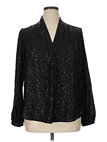 MICHAEL Michael Kors Long Sleeve Blouse (view 1)