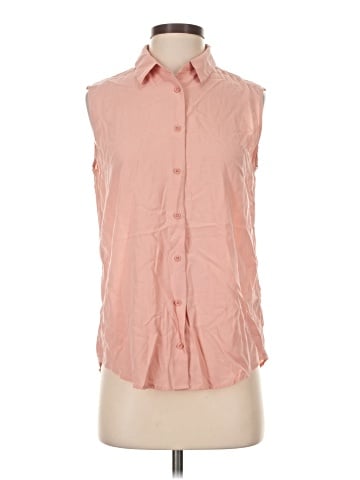 Uniqlo Sleeveless Button-Down Shirt (view 1)