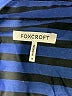 Foxcroft 100% Cotton Stripes Blue Long Sleeve Blouse Size 18 - photo 7