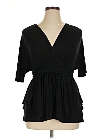 Kiyonna 3/4 Sleeve Blouse (view 1)