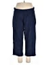 Lands' End Polka Dots Blue Casual Pants Size XXL - photo 1