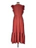 Shein 100% Polyester Burgundy Casual Dress Size 8 - 10 - photo 2