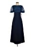 JS Collections Blue Cocktail Dress Size S (estimated) - photo 1