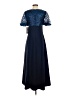 JS Collections Blue Cocktail Dress Size S (estimated) - photo 2