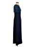JS Collections Blue Cocktail Dress Size S (estimated) - photo 4