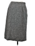 Pendleton Chevron-herringbone Gray Wool Skirt Size 8 - photo 1