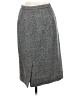 Pendleton Chevron-herringbone Gray Wool Skirt Size 8 - photo 2