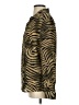 Jordan 100% Polyester Animal Print Gold Long Sleeve Blouse Size S - photo 5