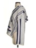 360 Cashmere 100% Cashmere Stripes Silver Cashmere Pullover Sweater Size XS - photo 5