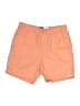 Old Navy Solid Orange Khaki Shorts Size S - photo 1
