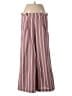 Pull&Bear Stripes Red Casual Pants Size S - photo 1