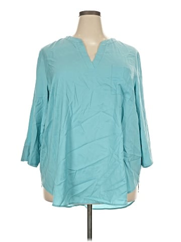 Coldwater Creek 3/4 Sleeve Blouse (view 1)