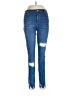 Free People Hearts Blue Jeans Size 30 waist - photo 1