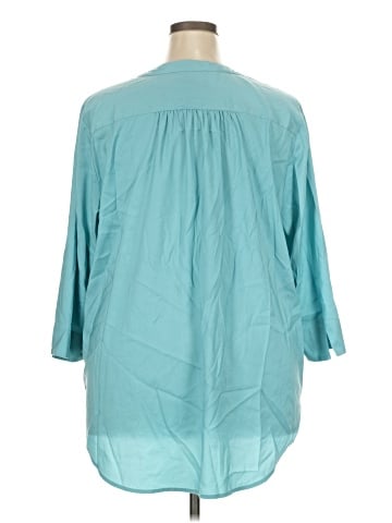 Coldwater Creek 3/4 Sleeve Blouse (view 2)