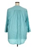 Coldwater Creek Teal 3/4 Sleeve Blouse Size 2X - photo 2