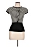 Tracy M. 100% Cotton Black Short Sleeve Top Size L - photo 1