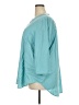 Coldwater Creek Teal 3/4 Sleeve Blouse Size 2X - photo 5