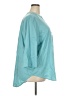 Coldwater Creek Teal 3/4 Sleeve Blouse Size 2X - photo 4