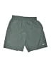 Unbranded 100% Polyester Solid Green Athletic Shorts Size XL - photo 1