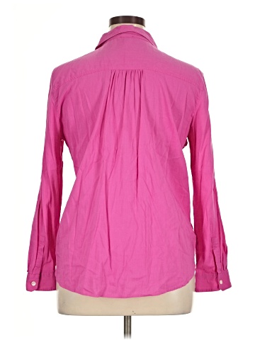 Ann Taylor Factory 3/4 Sleeve Button-Down Shirt (view 2)