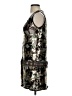 Custo Barcelona Camo Silver Cocktail Dress Size XS (1) - photo 5