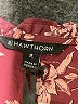 41Hawthorn 100% Polyester Floral Burgundy Sleeveless Blouse Size 1X - photo 7