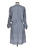 Daniel Rainn Print Blue Casual Dress Size L - photo 2