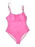 Unbranded Solid Pink One Piece Swimsuit Size 2XL - photo 1