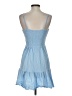 Zaful 100% Polyester Blue Casual Dress Size S - photo 2