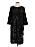 Chico's Stars Black Cocktail Dress Size Lg (2) - photo 1