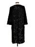 Chico's Stars Black Cocktail Dress Size Lg (2) - photo 2