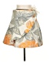Kaelen Tropical Gray Casual Skirt Size 2 - photo 1