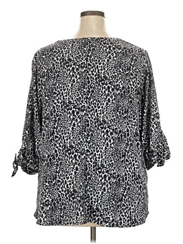 Catherines 3/4 Sleeve Blouse (view 2)