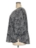 Catherines 100% Polyester Animal Print Gray 3/4 Sleeve Blouse Size 2X Petite - photo 5