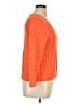 Talbots 100% Cotton Orange Pullover Sweater Size 1X Petite - photo 4