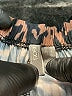 ASOS 100% Polyester Animal Print Brown Casual Pants Size 6 - photo 7
