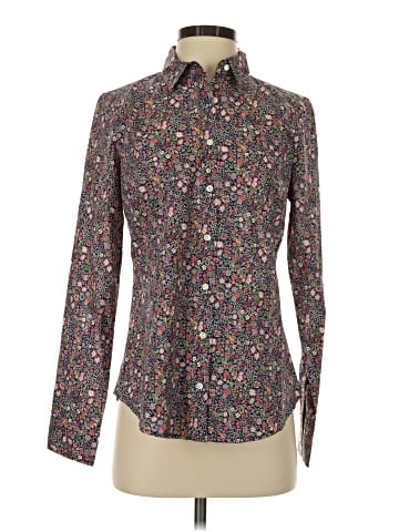 Liberty Art Fabrics for J.Crew Long Sleeve Button-Down Shirt (view 1)