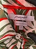 Foxcroft 100% Cotton Animal Print Green Long Sleeve Blouse Size 2 - photo 7