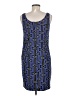 MICHAEL Michael Kors Graphic Blue Cocktail Dress Size 6 - photo 2