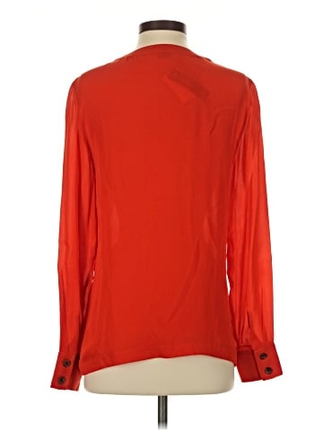 J.Crew Long Sleeve Silk Top (view 2)