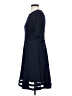 Calvin Klein Solid Blue Casual Dress Size 4 - photo 5