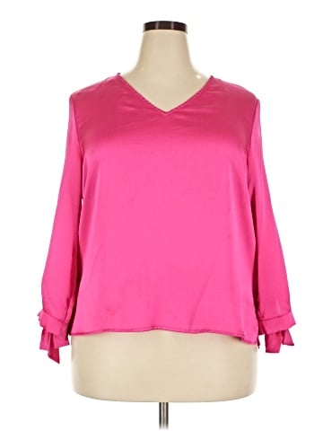 CeCe 3/4 Sleeve Blouse (view 1)